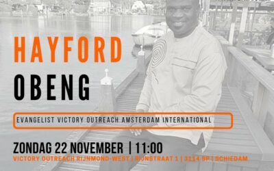 Hayford Obeng | Zondag 22 november | 11:00 uur