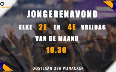 Jongerenavond elke 2de en 4de vrijdag van de maand