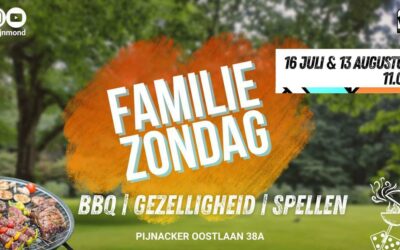 Familie zondag 16 juli en 13 augustus om 11:00 uur