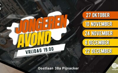 Jongerenavond vrijdag 19:00