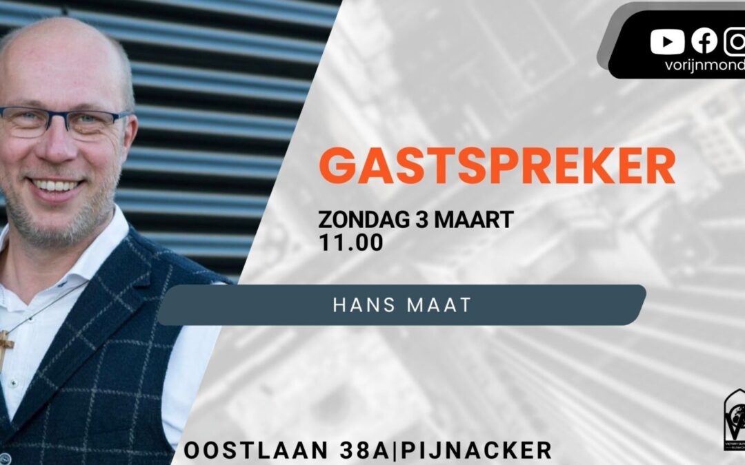 Gastspreker Hans Maat