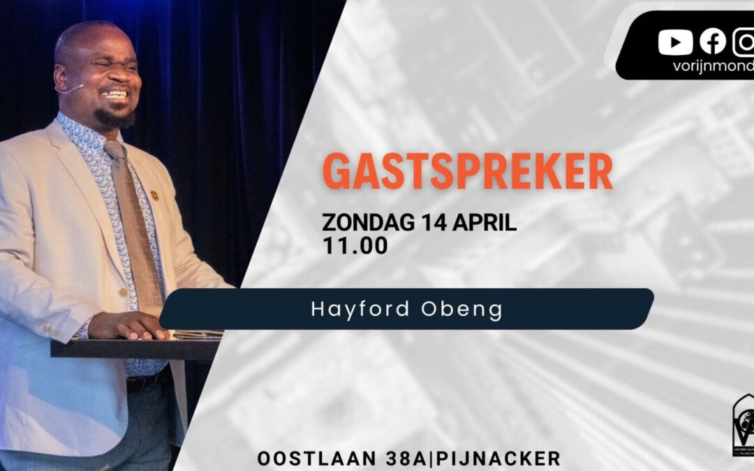 Gastspreker Hayford Obeng